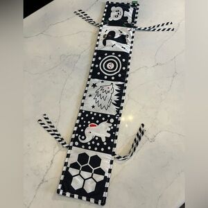 Monochrome Sensory Activity Mat for Kids